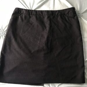 New York & Co Pinstripe Pencil Skirt